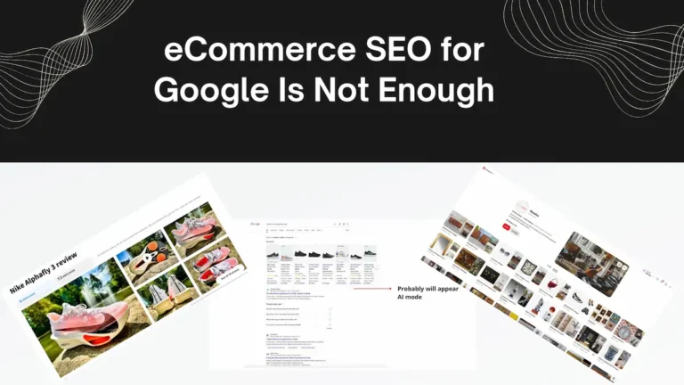 eCommerce SEO for Google Is Not Enough